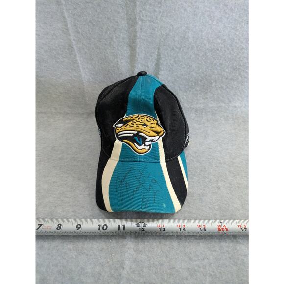 Vintage Jacksonville Jaguars Reebok NFL One Size Cap Adjustable Strapback Signed - Picture 3 of 12